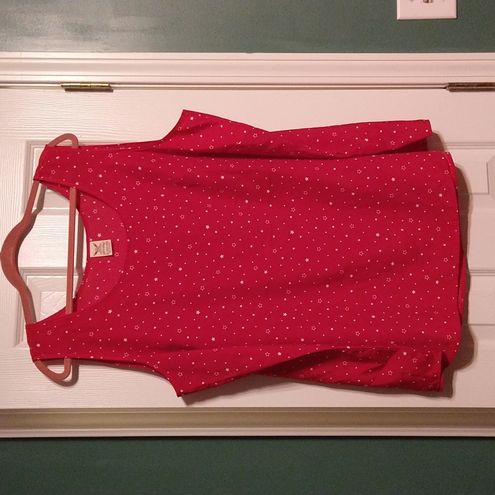 Faded Glory red star top
